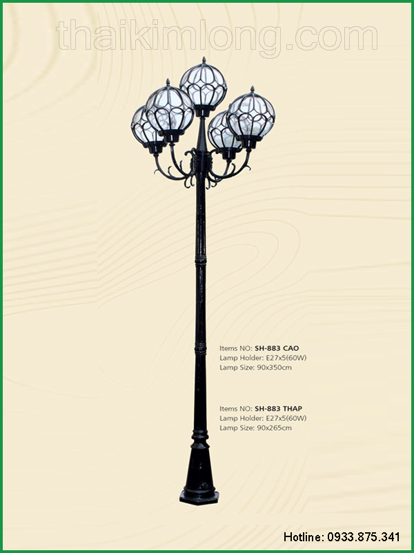 Đèn-Trụ-Sân-Vườn-SH883