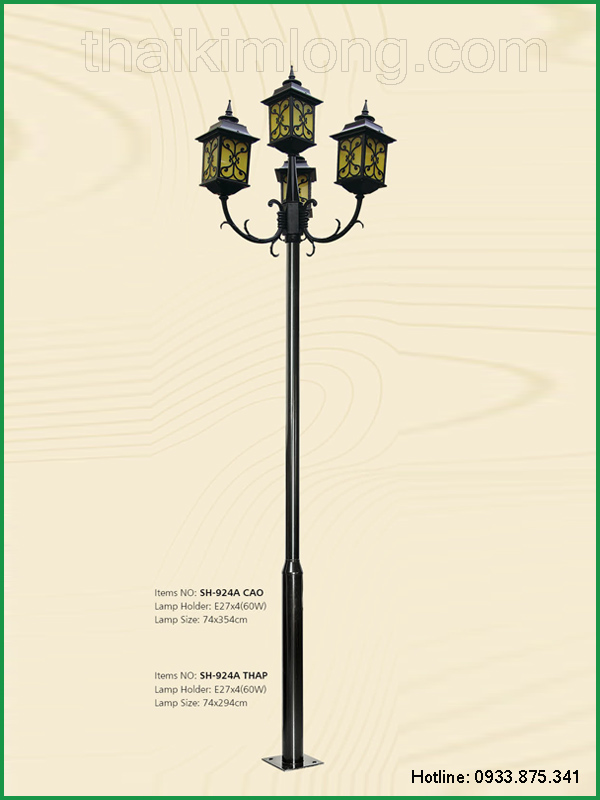 Đèn-Trụ-Sân-Vườn-SH924A