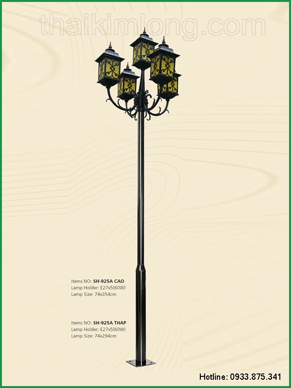Đèn-Trụ-Sân-Vườn-SH925A