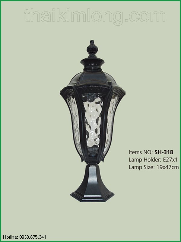 Đèn Thái Kim Long SH318 Ø190