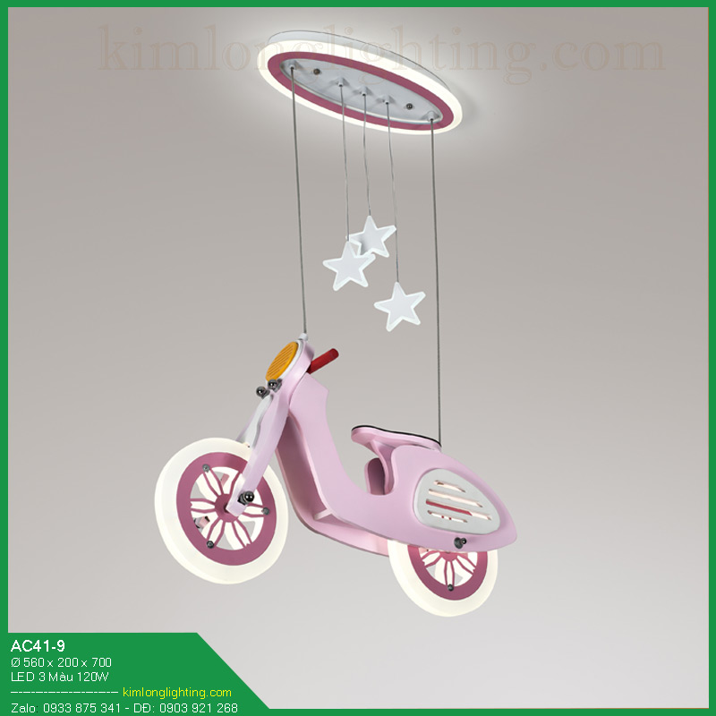 Đèn Thả Trẻ Em Hình Xe Vespa AC41-9