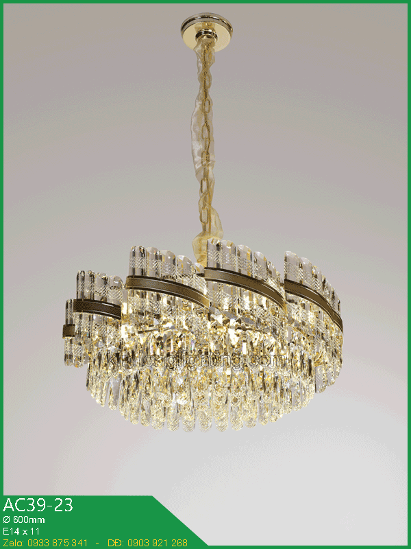 Đèn chùm Kim Long AC39-23
