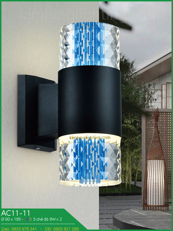 Đèn Vách Ngoài Trời Kim Long AC11-11