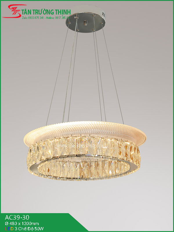 Đèn Thả Pha Lê Kim Long AC39-30