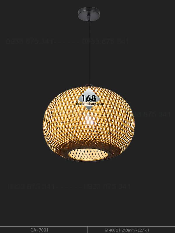 Đèn Thả Mây Tre Caria CA-7001