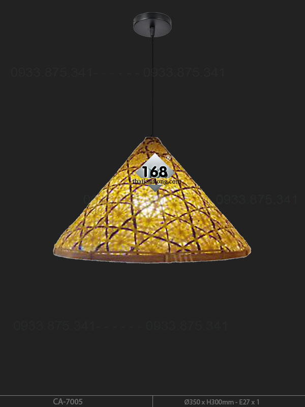 Đèn Thả Mây Tre CA-7005