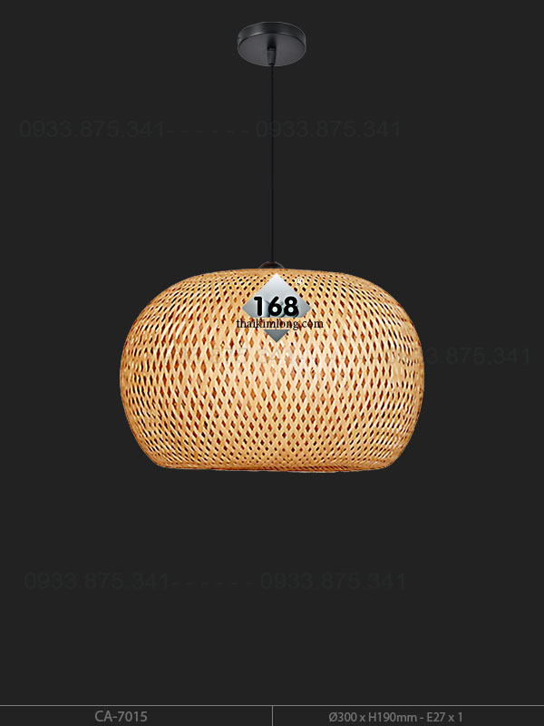 Đèn Thả Mây Tre CA-7015