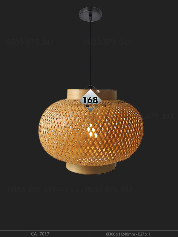 Đèn Thả Mây Tre CA-7017