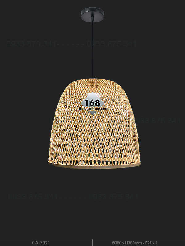 Đèn Thả Mây Tre CA-7021