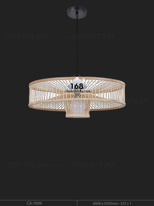 Đèn Thả Mây Tre CA-7099