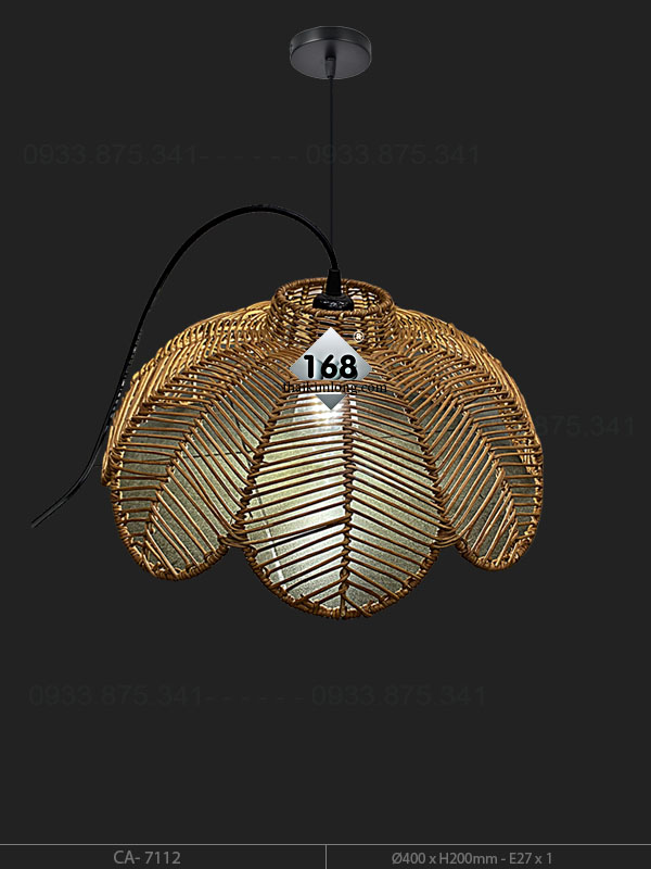 Đèn Thả Mây Tre CA-7112